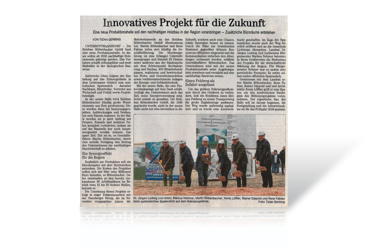 Holzbau Röttenbacher - Referenzen Holzhäuser